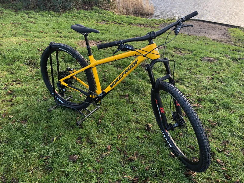 Nukeproof Scout 290 Custom Build Mountain Bike 2022 Yellow-1